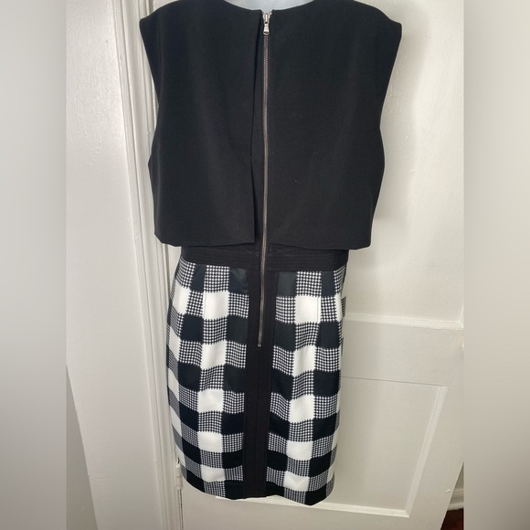 TOCCIN (NY) NWT Black and White Checkered Dress - Picture 12 of 14